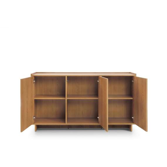 Skjenk Yasumi 147x82 cm - eik - 3 dører