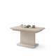 Sofabord ASTON MINI - 110-138x70 cm - beige matt