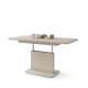 Sofabord ASTON MINI - 110-138x70 cm - beige matt