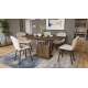 Sofabord ASTON MINI - 110-138x70 cm - valnøtt