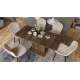 Sofabord ASTON MINI - 110-138x70 cm - valnøtt