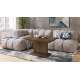 Sofabord ASTON MINI - 110-138x70 cm - valnøtt