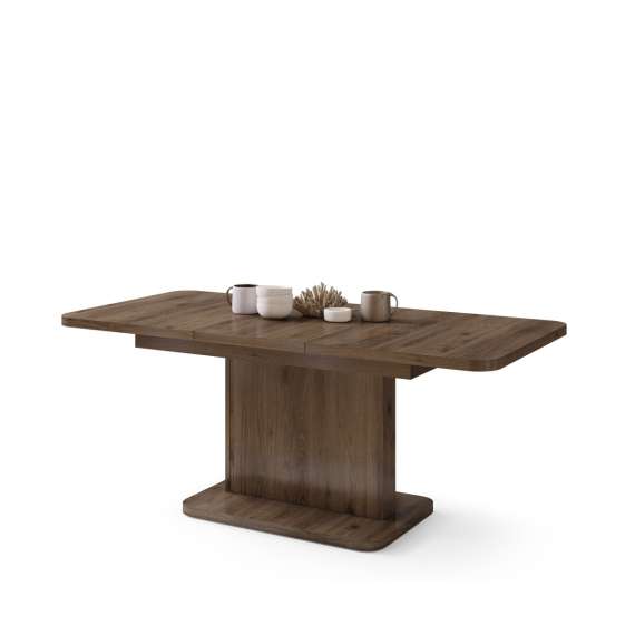 Sofabord ASTON MINI - 110-138x70 cm - valnøtt