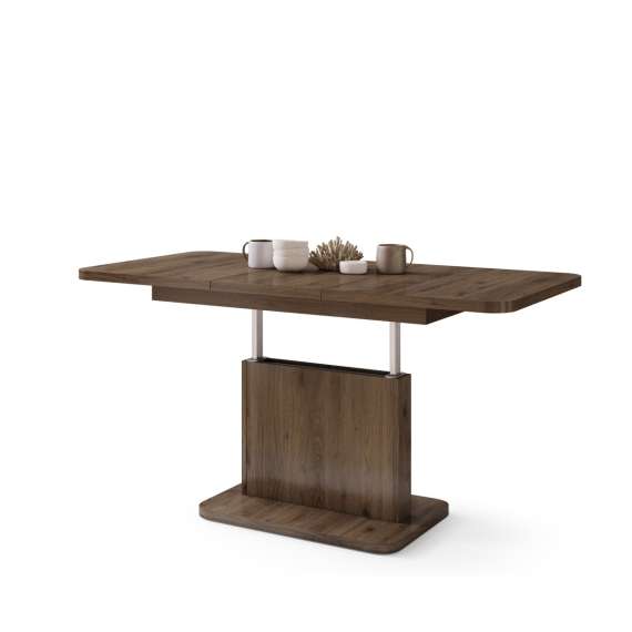 Sofabord ASTON MINI - 110-138x70 cm - valnøtt