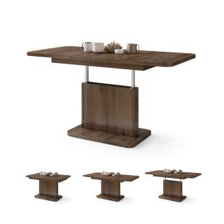 Sofabord ASTON MINI - 110-138x70 cm - valnøtt