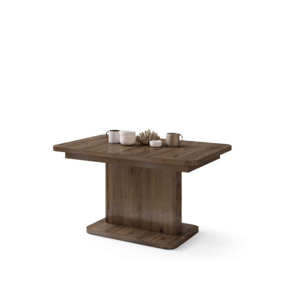 Sofabord ASTON MINI - 110-138x70 cm - valnøtt