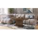 Sofabord ASTON MINI - 110-138x70 cm - valnøtt
