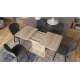 Sofabord ASTON MINI - 110-138x70 cm - eik sonoma