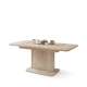 Sofabord ASTON MINI - 110-138x70 cm - eik sonoma