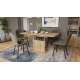 Sofabord ASTON MINI - 110-138x70 cm - eik artisan