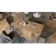 Sofabord ASTON MINI - 110-138x70 cm - eik artisan