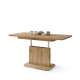 Sofabord ASTON MINI - 110-138x70 cm - eik artisan