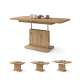 Sofabord ASTON MINI - 110-138x70 cm - eik artisan
