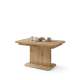 Sofabord ASTON MINI - 110-138x70 cm - eik artisan