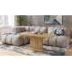 Sofabord ASTON MINI - 110-138x70 cm - eik artisan
