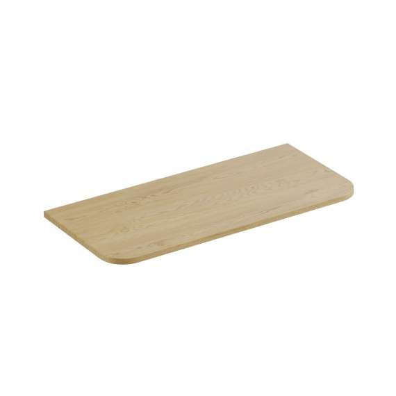 Benkeplate Ovalia 100 cm - eik