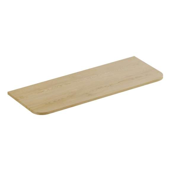 Benkeplate Ovalia 120 cm - eik