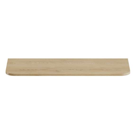 Benkeplate Ovalia 120 cm - eik