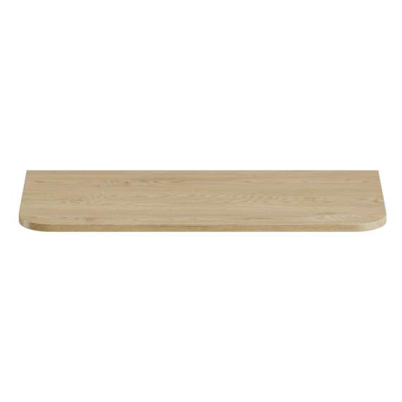 Baderomssett Ovalia 100 cm - eik - med servant