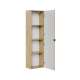Baderomssett Ovalia 100 cm - eik - 3 deler