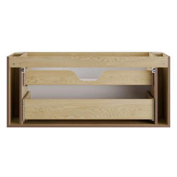 Baderomssett Ovalia 120 cm - eik - 3 deler