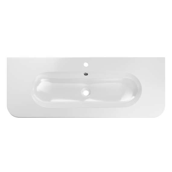 Baderomssett Ovalia 120 cm - eik - 3 deler