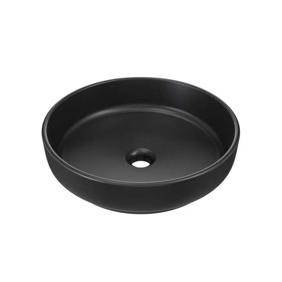 Servant River 40 cm - sort matt - rund