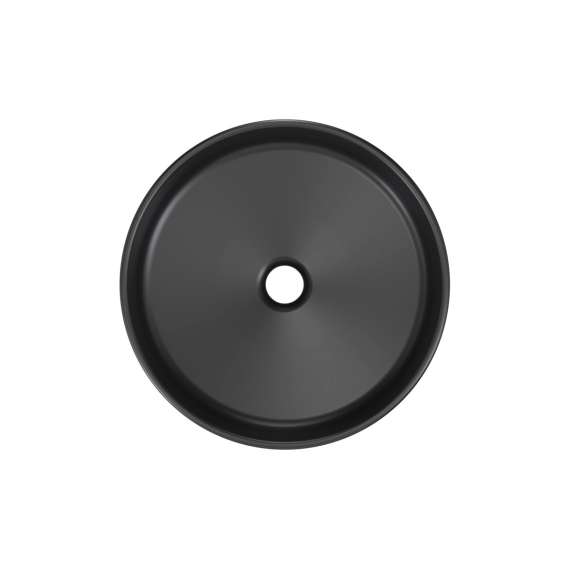 Servant River 40 cm - sort matt - rund