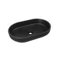 Servant River 55 cm - sort matt - oval