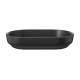 Servant River 55 cm - sort matt - oval