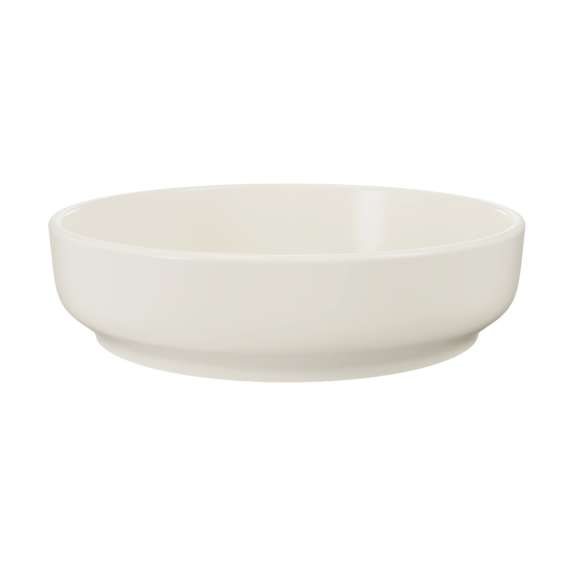 Servant River 40 cm - kremhvit matt - rund