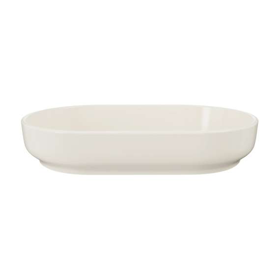 Servant River 55 cm - kremhvit matt - oval
