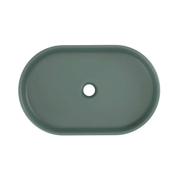 Servant River 55 cm - skogsgrønn matt - oval
