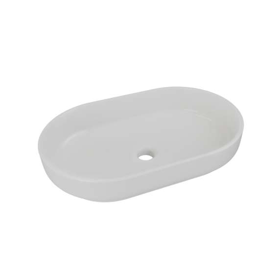 Servant River 55 cm - grå matt - oval