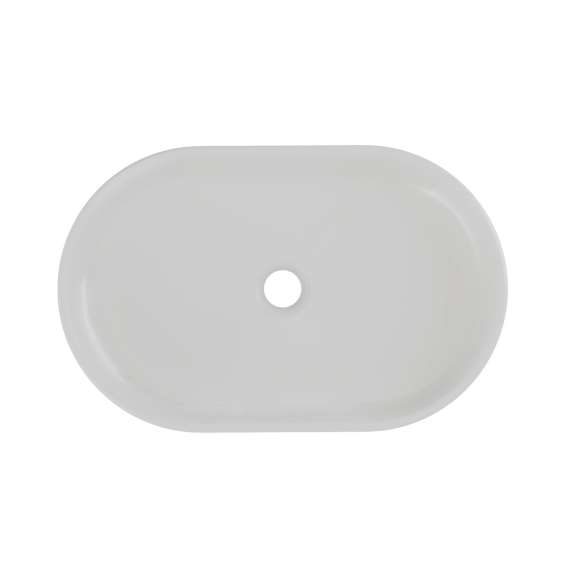 Servant River 55 cm - grå matt - oval