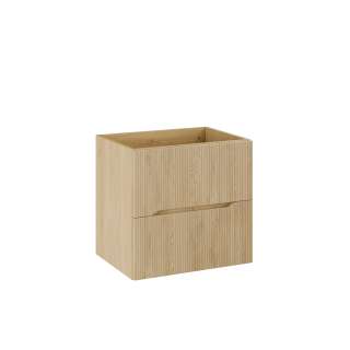 Servantskap Nordic 60 cm - eik - 2 skuffer