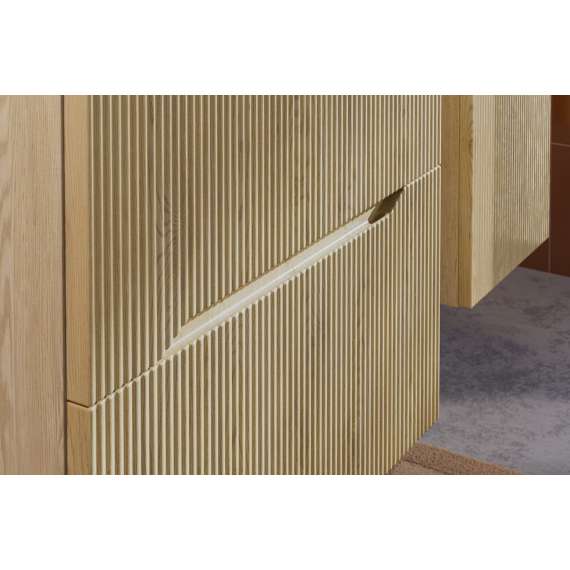 Servantskap Nordic 80 cm - eik - 2 skuffer