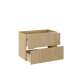 Baderomssett Nordic 80 cm - eik - 3 deler
