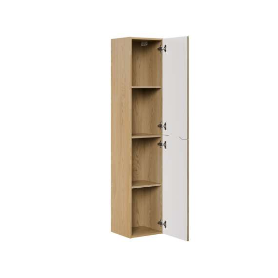 Baderomssett Nordic 60 cm - eik - 3 deler