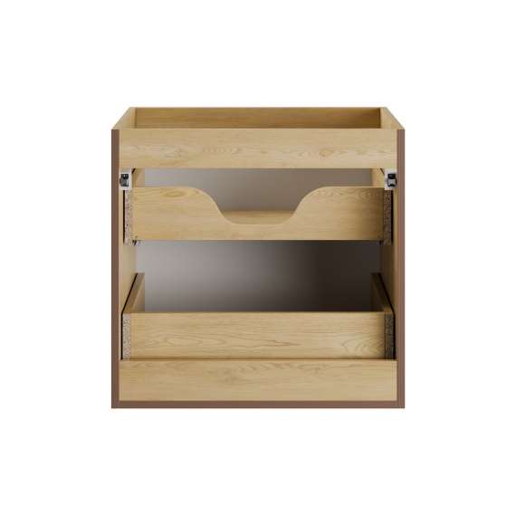 Baderomssett Nordic 60 cm - eik - 3 deler