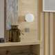 Sminkebord BROADWAY 80x152 cm - eik artisan - med speil