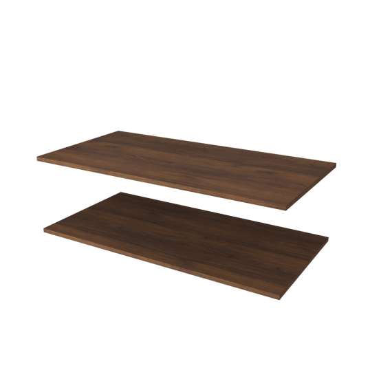 Garderobeskap SALSA 80x203 cm - valnøtt - 2 dører