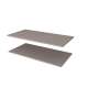 Garderobeskap SALSA 80x203 cm - hvit matt - 2 dører