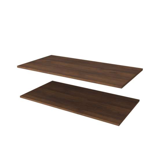 Garderobeskap SALSA 180x203 cm - valnøtt - 4 dører