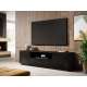 Tv-benk Asha 167x50 cm - sort - 2 dører - 1 skuff