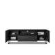 Tv-benk Asha 167x60 cm - sort - 2 dører - 1 skuff