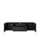 Tv-benk Asha 167x44 cm - sort - vegghengt