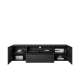 Tv-benk Asha 167x44 cm - sort - vegghengt