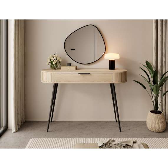 Konsollbord Lovi 120x40 cm - eik - skuff