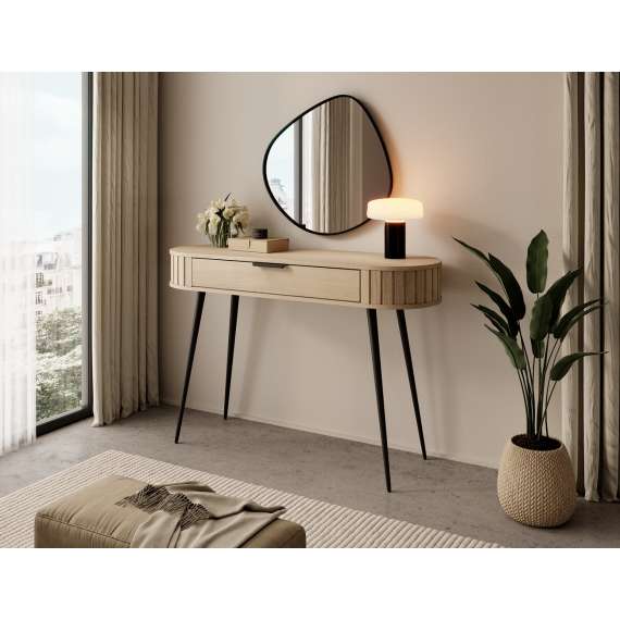Konsollbord Lovi 120x40 cm - eik - skuff